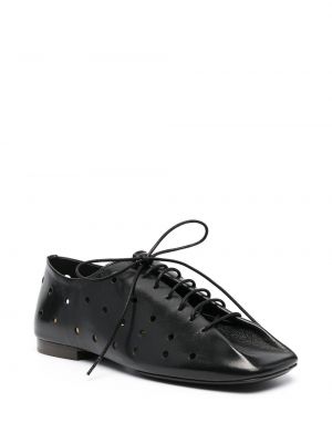 Zapatos derby con cordones Lemaire negro