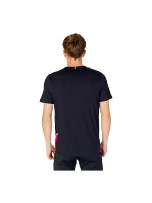 Camiseta manga corta de cuello redondo Le Coq Sportif azul