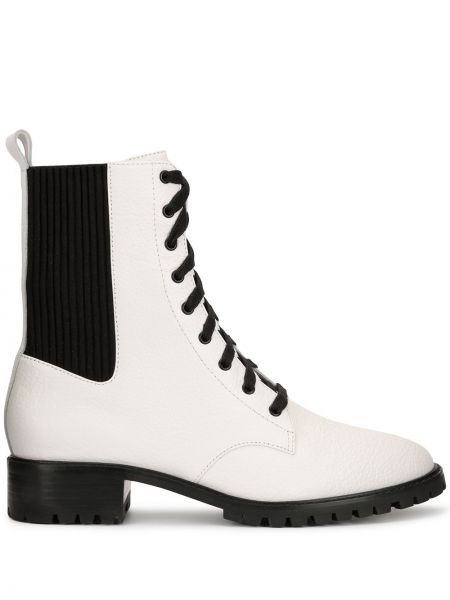 Kotníkové boty Senso bílé