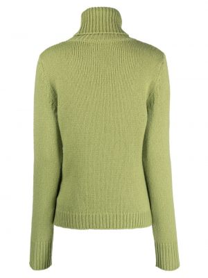 Sweter z kaszmiru Giuliva Heritage zielony