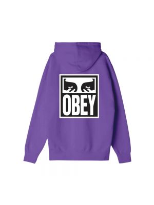 Sudadera con capucha Obey violeta