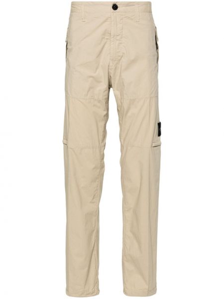 Pantalon cargo slim avec poches Stone Island beige
