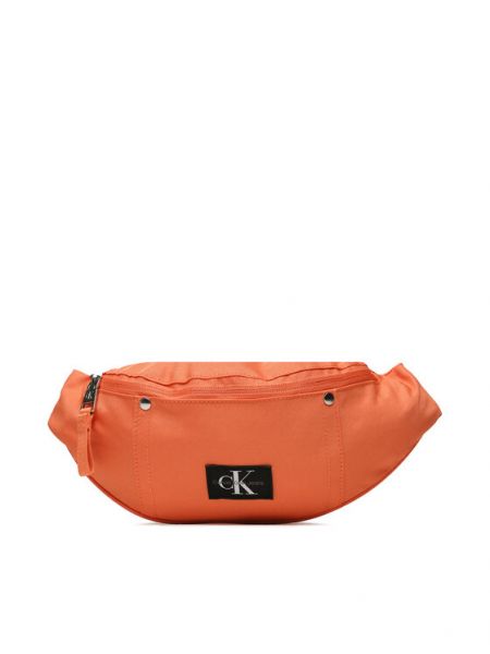 Športová taška Calvin Klein Jeans oranžová