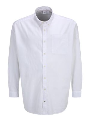 Košeľa Jack & Jones Plus biela