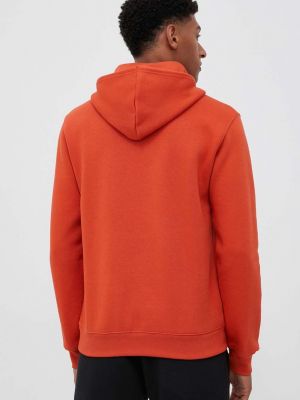 Geacă cu glugă Adidas Originals portocaliu