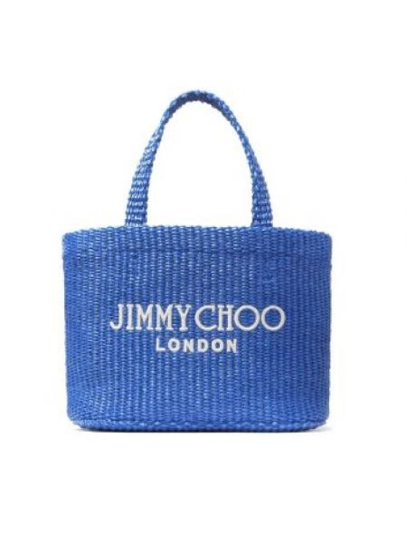 Shopperka Jimmy Choo niebieska