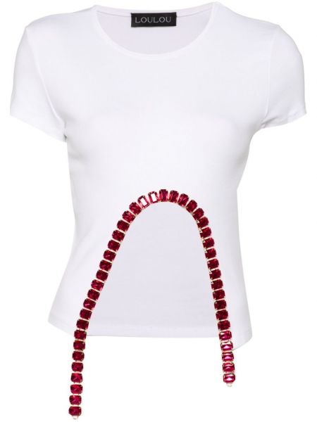 T-shirt Loulou hvid