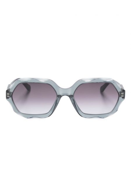 Průsvitné sluneční brýle Chloé Eyewear šedé