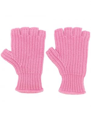 Mănuși Pringle Of Scotland roz