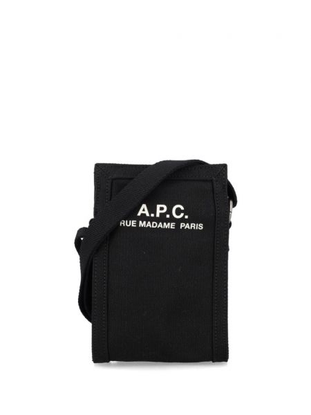 Crossbody taske A.p.c. sort