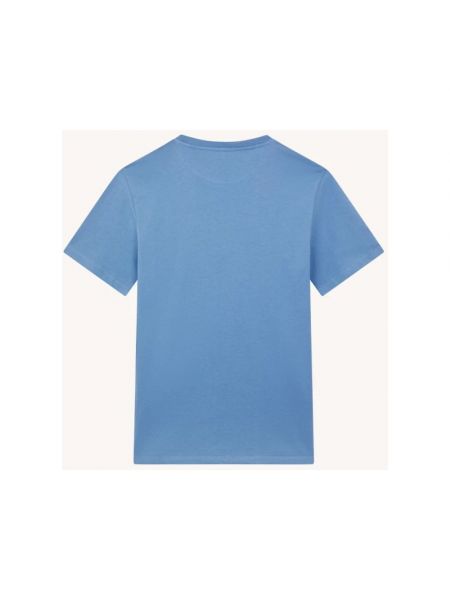 Koszulka z okrągłym dekoltem Dondup niebieska