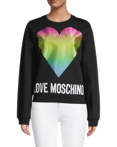 Pullover Love Moschino, nero