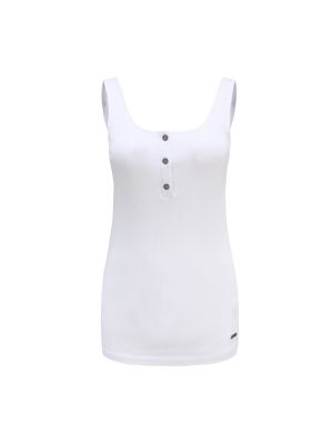 Памучна блуза Alpine Pro бяло