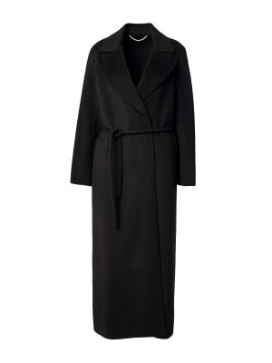Μάλλινο παλτό Marella μαύρο