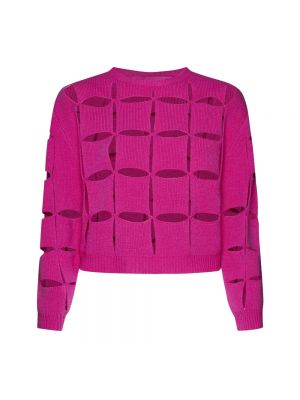 Sweter Valentino fioletowy