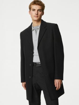 Černý kabát Marks & Spencer