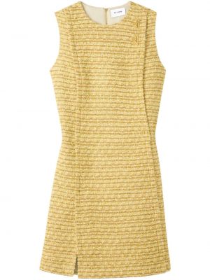 Tweed kleid St. John gelb