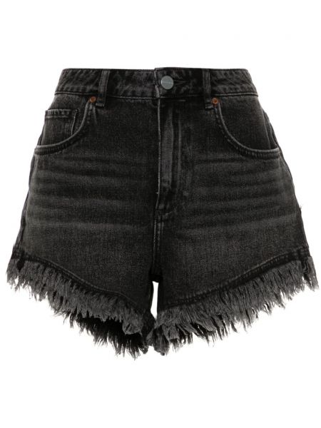 Frynser denimshorts Allsaints sort