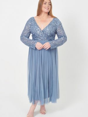 Бальное платье Beauut синее