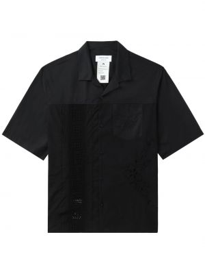 Памучна риза Marine Serre черно