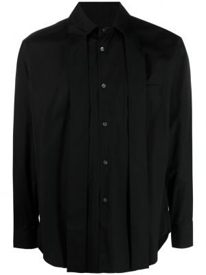Camisa con lazo Comme Des Garçons Shirt negro