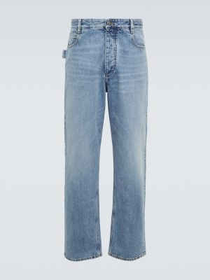 Straight leg jeans baggy Bottega Veneta blu