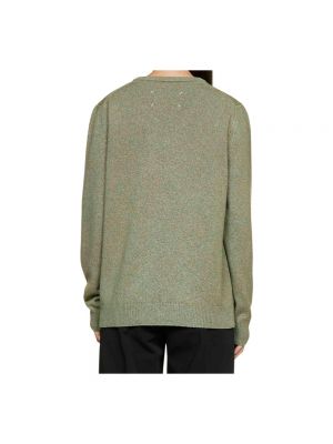 Jersey de lana de cachemir de tela jersey Maison Margiela verde