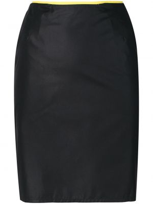 Φούστα mini με στενή εφαρμογή Helmut Lang Pre-owned μαύρο