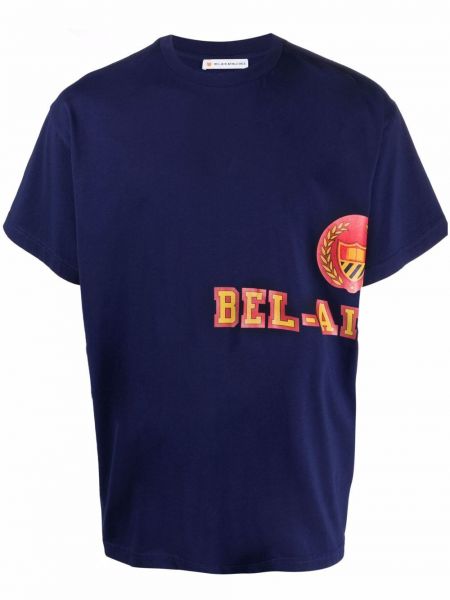 Camiseta con estampado Bel-air Athletics azul