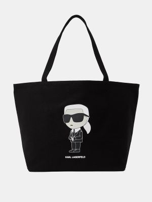 Bolso shopper Karl Lagerfeld negro