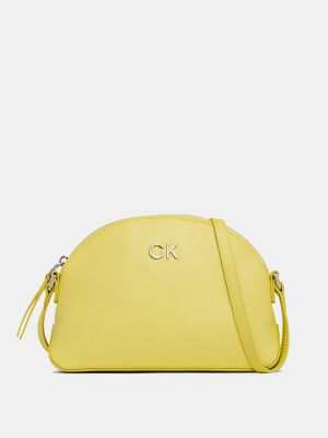 Bolsa con cremallera Calvin Klein amarillo