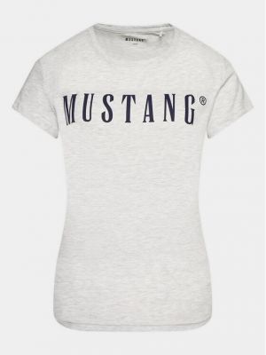 T-shirt Mustang grigio