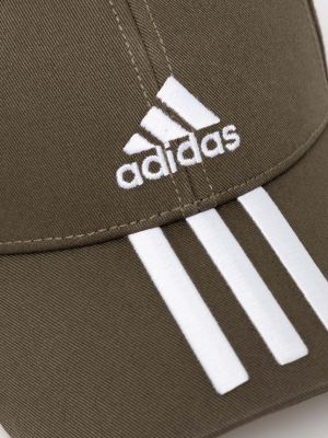 Pamučna kapa Adidas zelena