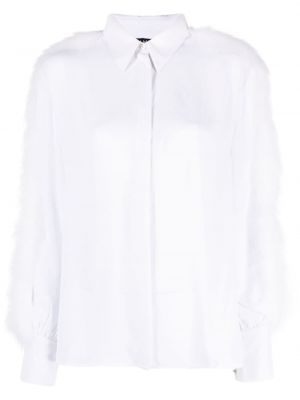 Košulja sa perjem od krep Amen bijela