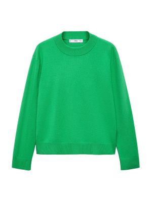 Пуловер Mango зелено