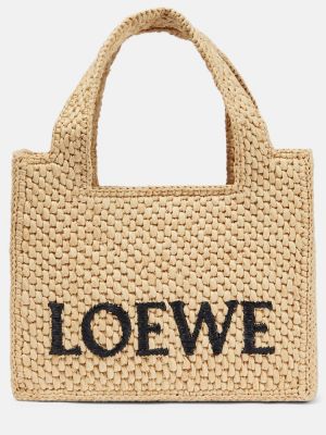 Borsa shopper Loewe beige