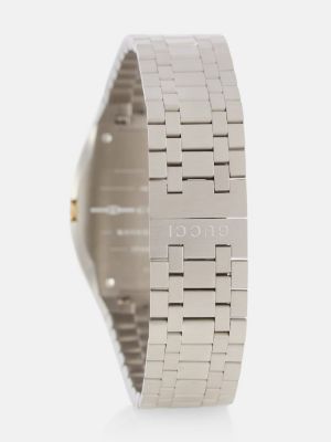 Relojes de acero inoxidable Gucci gris