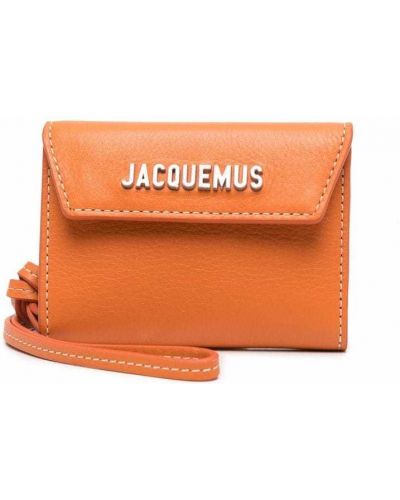 Peněženka Jacquemus, oranžová