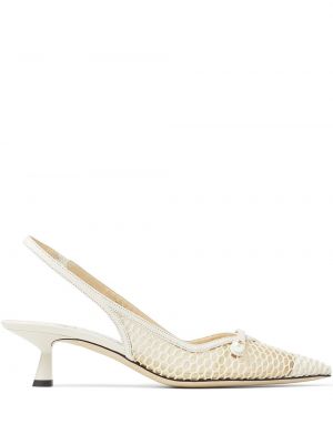 Aukštakulniai slingback Jimmy Choo balta