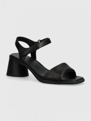 Kožené sandály Camper černé