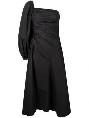 Μίντι φόρεμα Ulla Johnson μαύρο