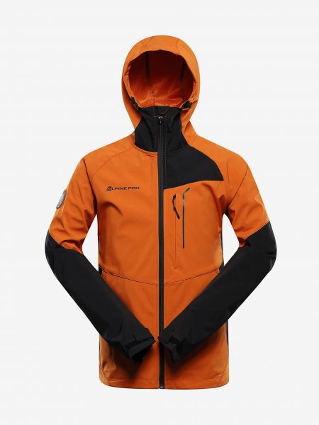 Softshellová bunda Alpine Pro oranžová