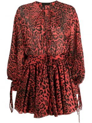 Leopardí šaty s potiskem The Andamane