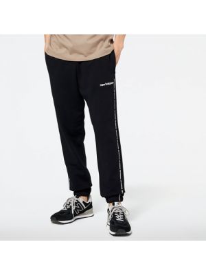 Pantalon de joggings en polaire New Balance noir