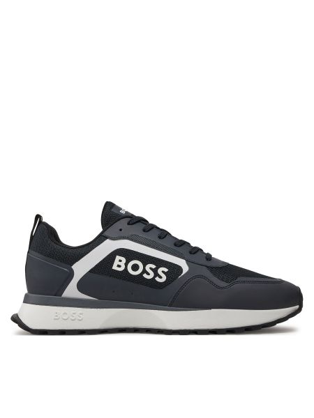 Sneakerși Boss albastru