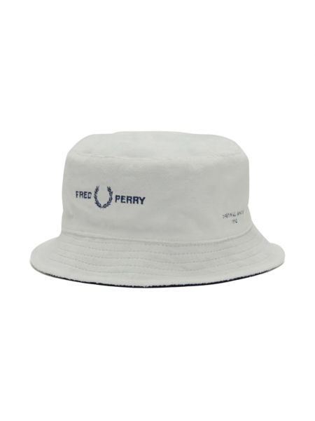 Chapeau Fred Perry blanc