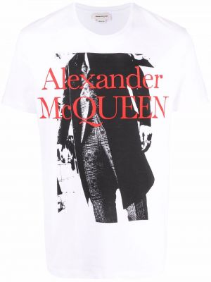Camiseta Alexander Mcqueen blanco