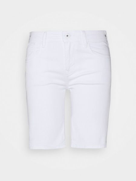 Szorty jeansowe Pepe Jeans białe