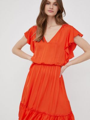Mini šaty Xt Studio oranžové