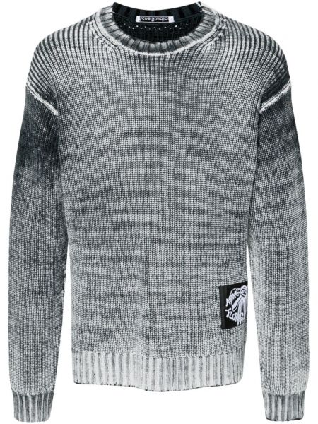 Chunky дълъг пуловер с принт Acne Studios
